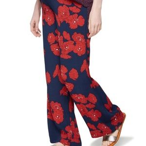 Wide leg maternity pants